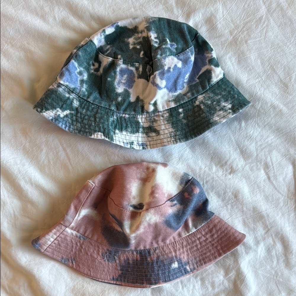 Kids Tie-Dye Bucket Hat Set